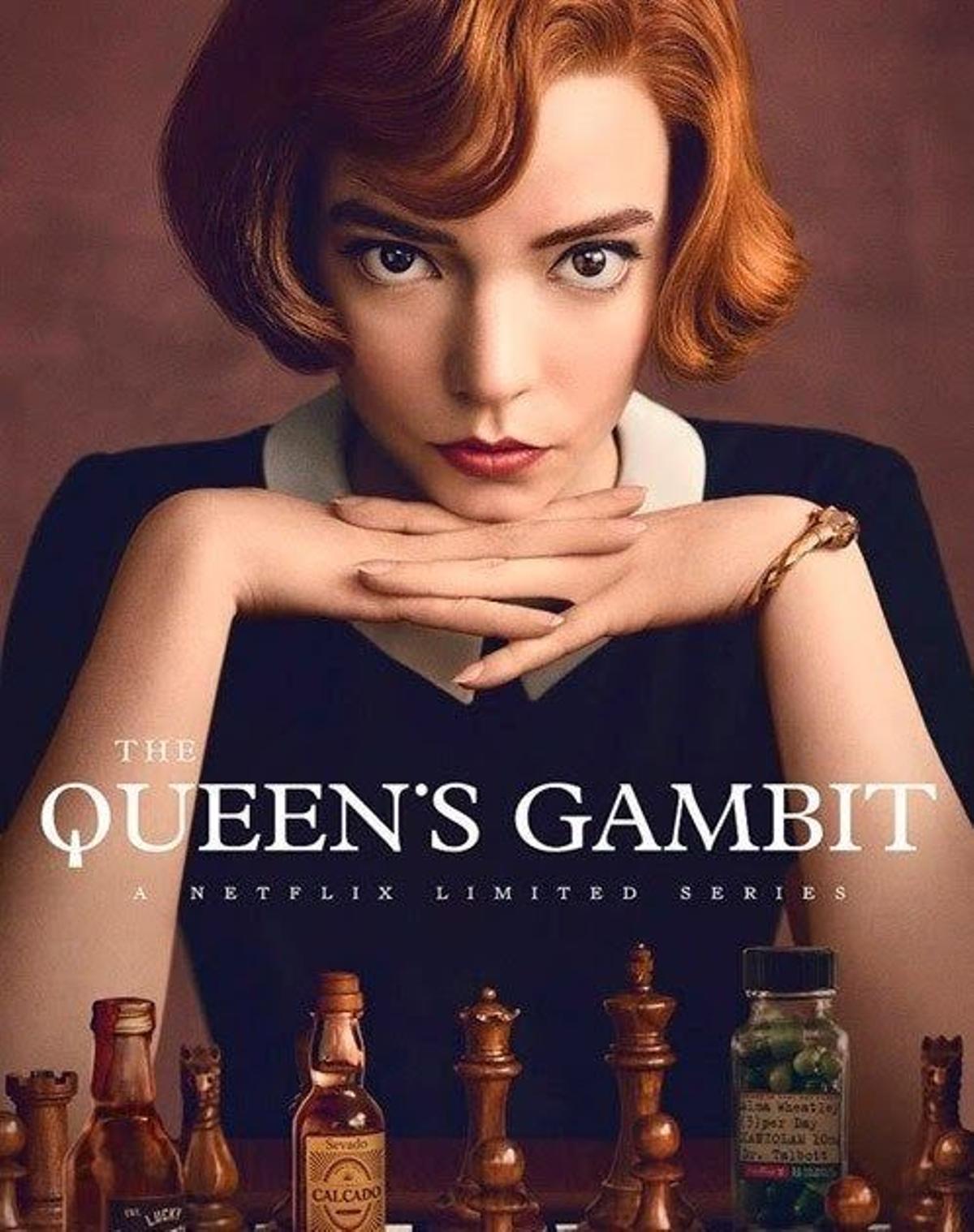 Póster 'Gambito de Dama'