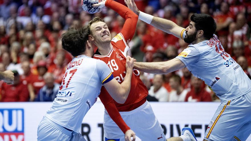 Los Hispanos caen también ante Dinamarca y se despiden de las semifinales del Europeo
