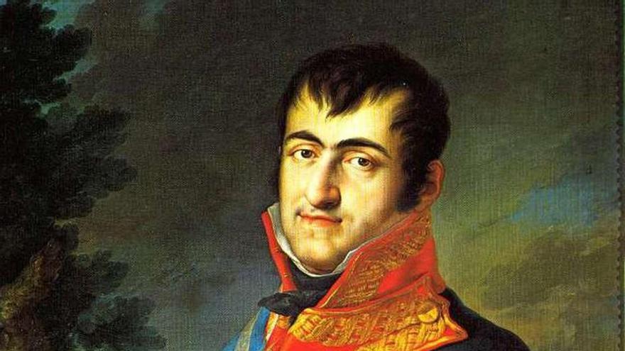 Fernando VII restableceu a Monarquía absoluta.