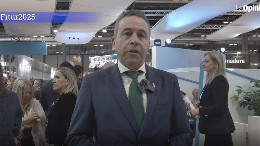 José Antonio Blasco, alcalde de Abanilla | Fitur 2025