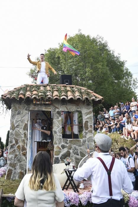 Desfile de las carrozas de Valdesoto