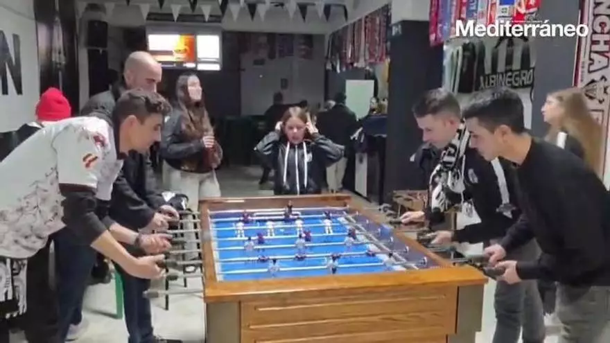 Vídeo: Revive los mejores momentos de los aledaños del SkyFi Castalia antes del Castellón-Leganés