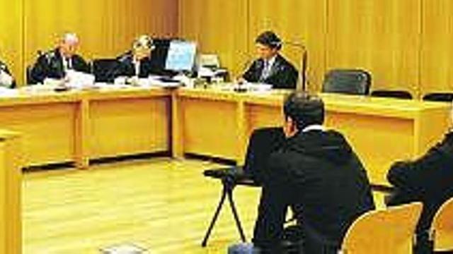 Un momento de un juicio celebrado en Gijón.