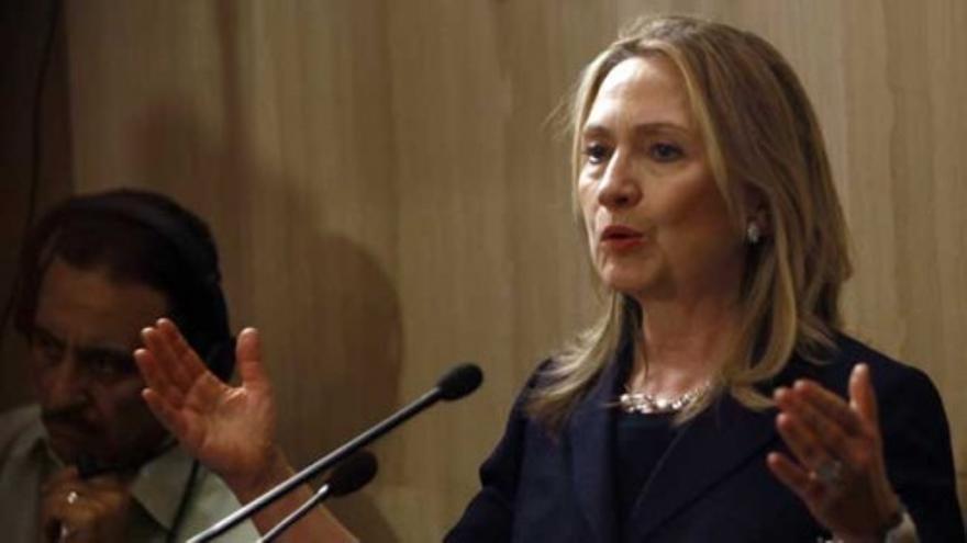 Hillary Clinton: "Apoyamos rotundamente al pueblo egipcio"