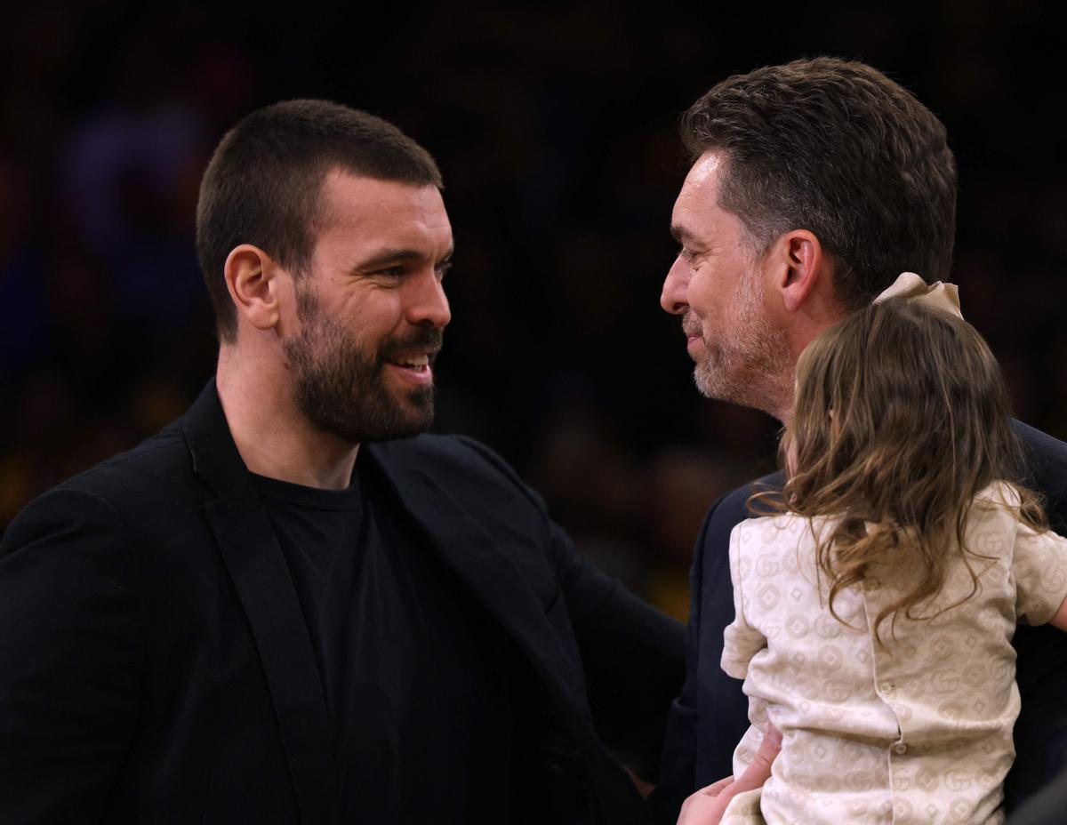 Marc y Pau Gasol.