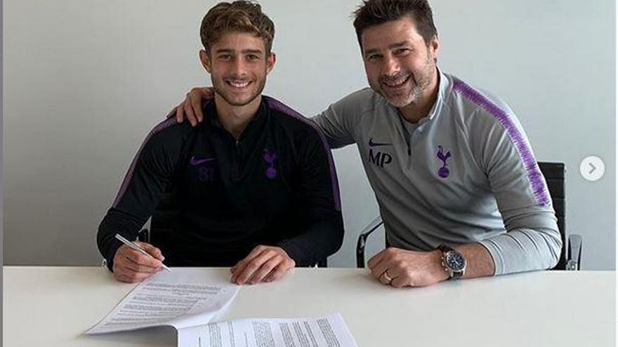 El hijo de Pochettino firma su primer contrato con el Tottenham