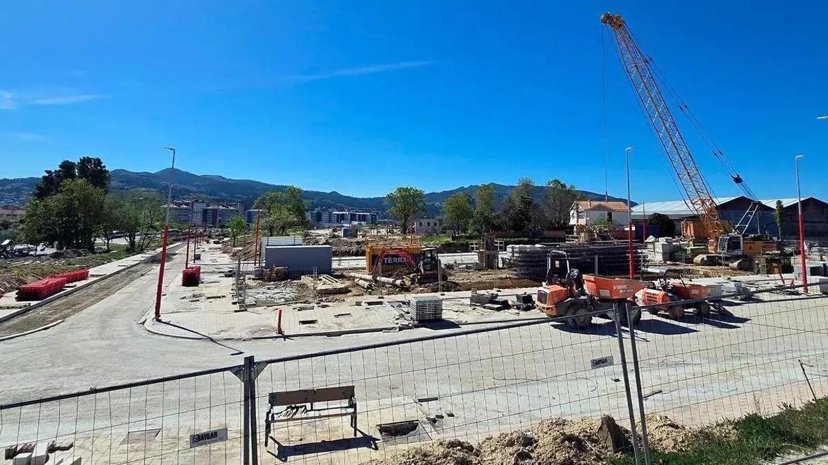Obras en Navia para construir vivienda protegida