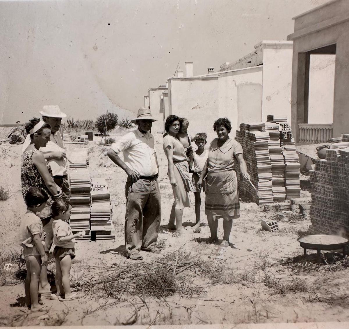 Las obras del restaurante, años 1965-1966