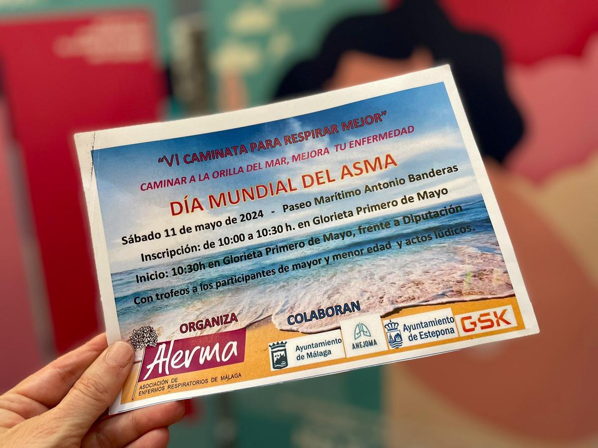 La asociación ALERMA organiza una caminata el próximo sábado 11 de mayor
