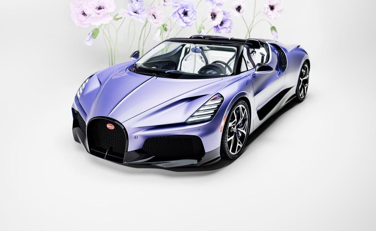 Bugatti W16 Mistral ‘Caroline’: una edición exclusiva con toque sentimental