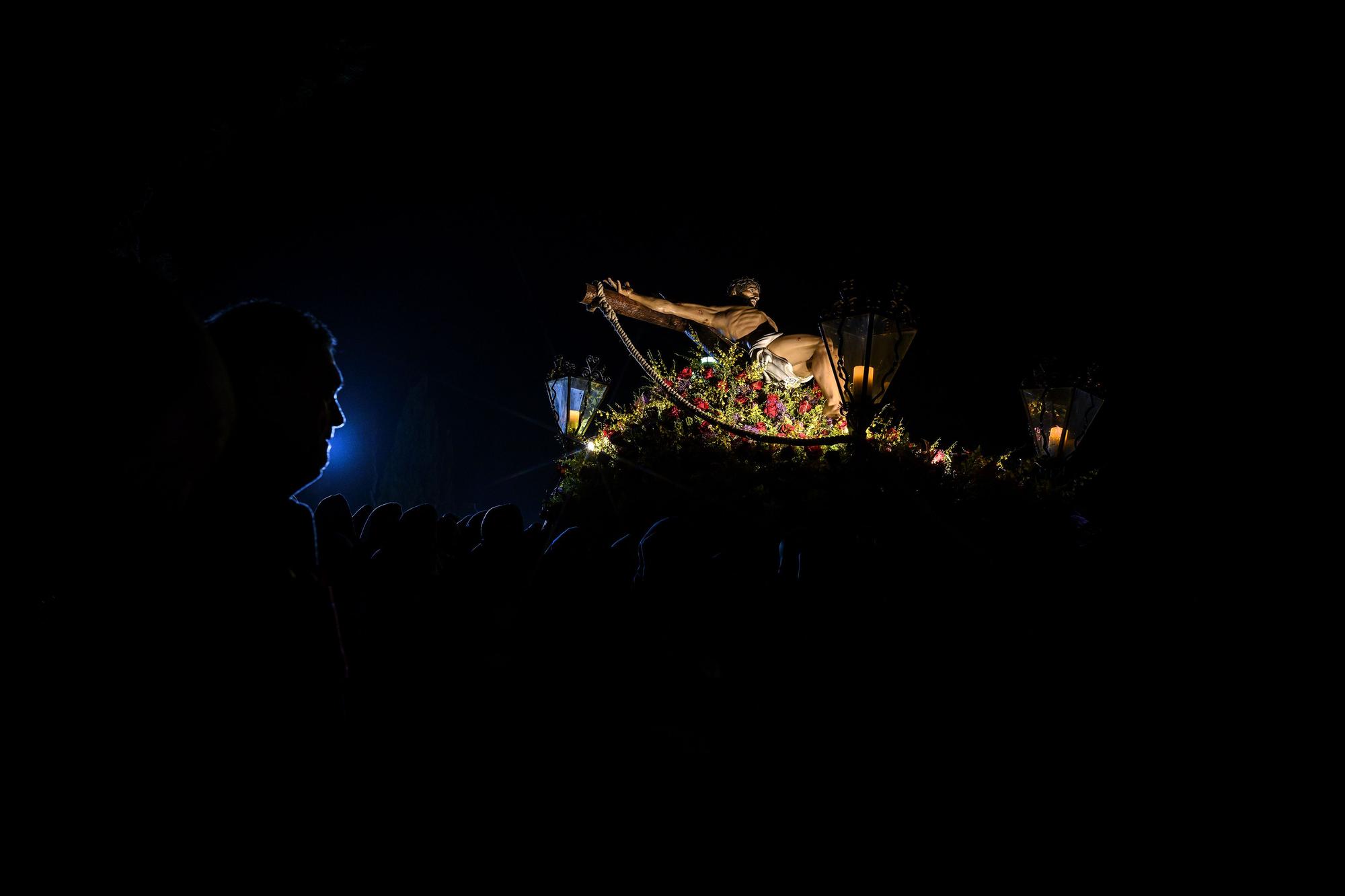 Viacrucis penitencial del Cristo del Socorro en Cartagena