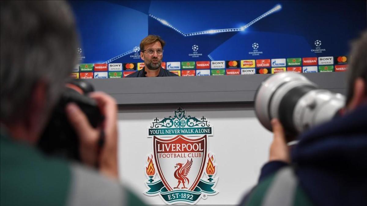 Klopp compareció este lunes en el Media Day del Liverpool con vistas a la final