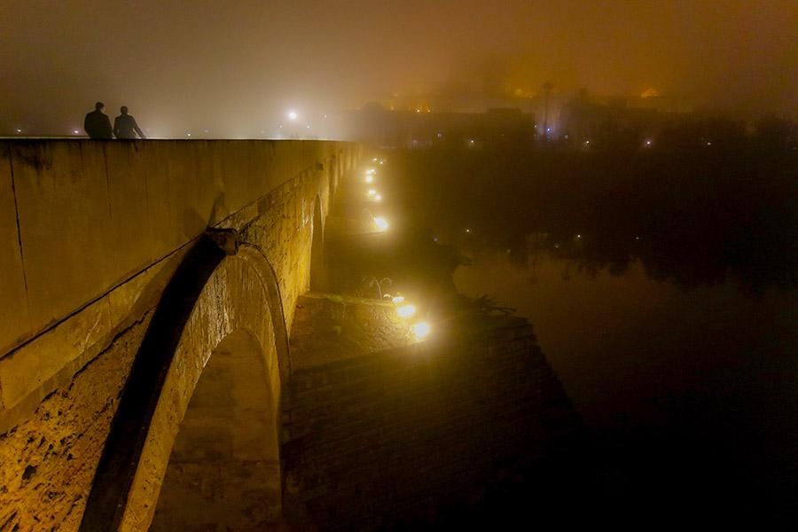 Noche de niebla en Córdoba