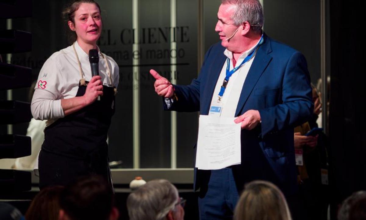 El jurado proclamó ganadora de esta edición inaugural de bocados con queso de Gran Canaria a Diana Díaz, del restaurante El Invernadero (Madrid).