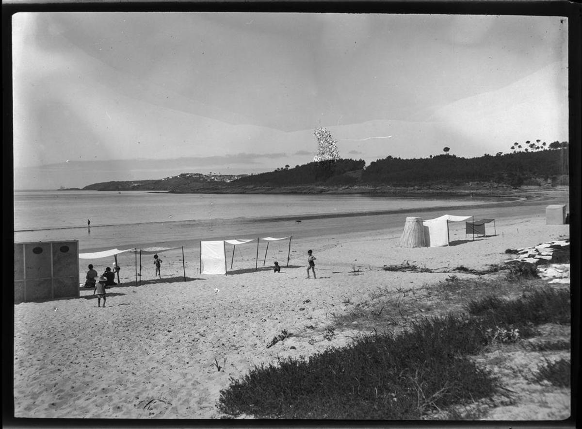 El Sanxenxo de las playas salvajes antes del bum del turismo