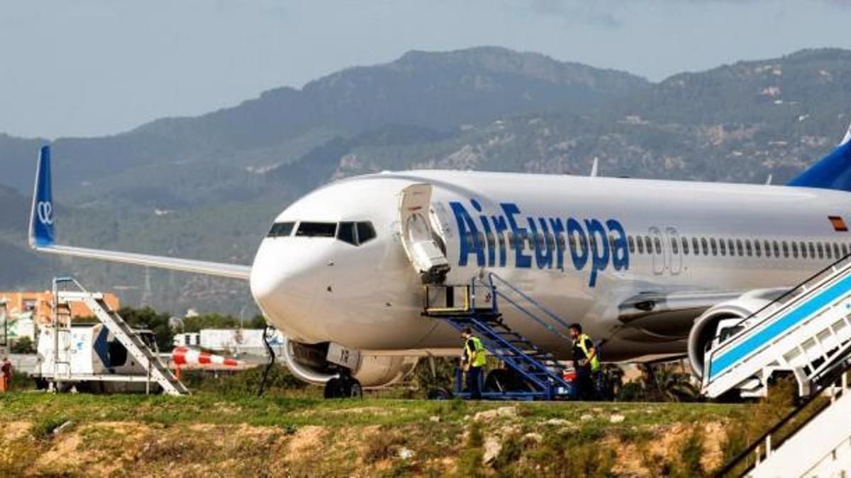 Un avión de Air Europa