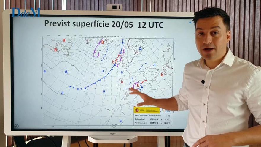 La previsión del tiempo del fin de semana (18, 19 y 20 de mayo)