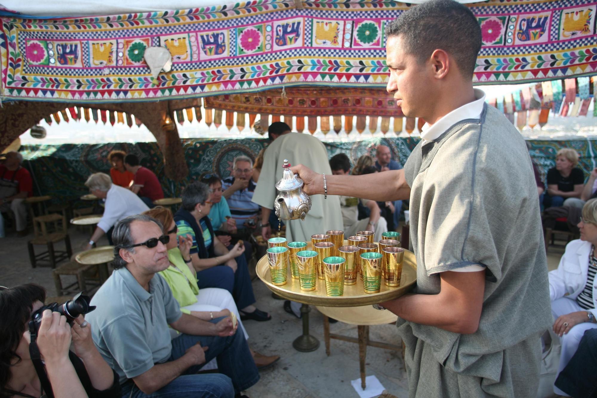 Edición de 2006 de la Feria Medieval de Ibiza.