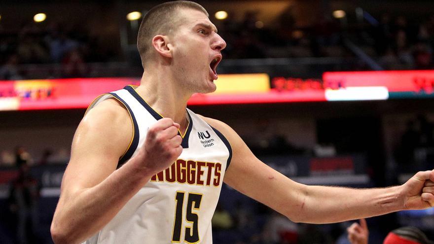 Nikola Jokic y sus Nuggets se imponen en la prórroga a los Thunder