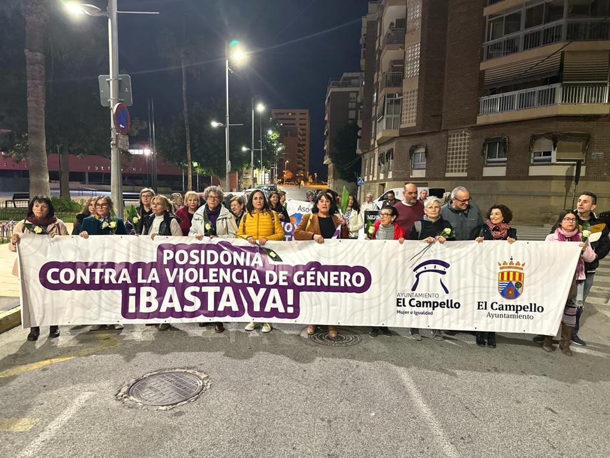 El Campello clama contra la violencia machista