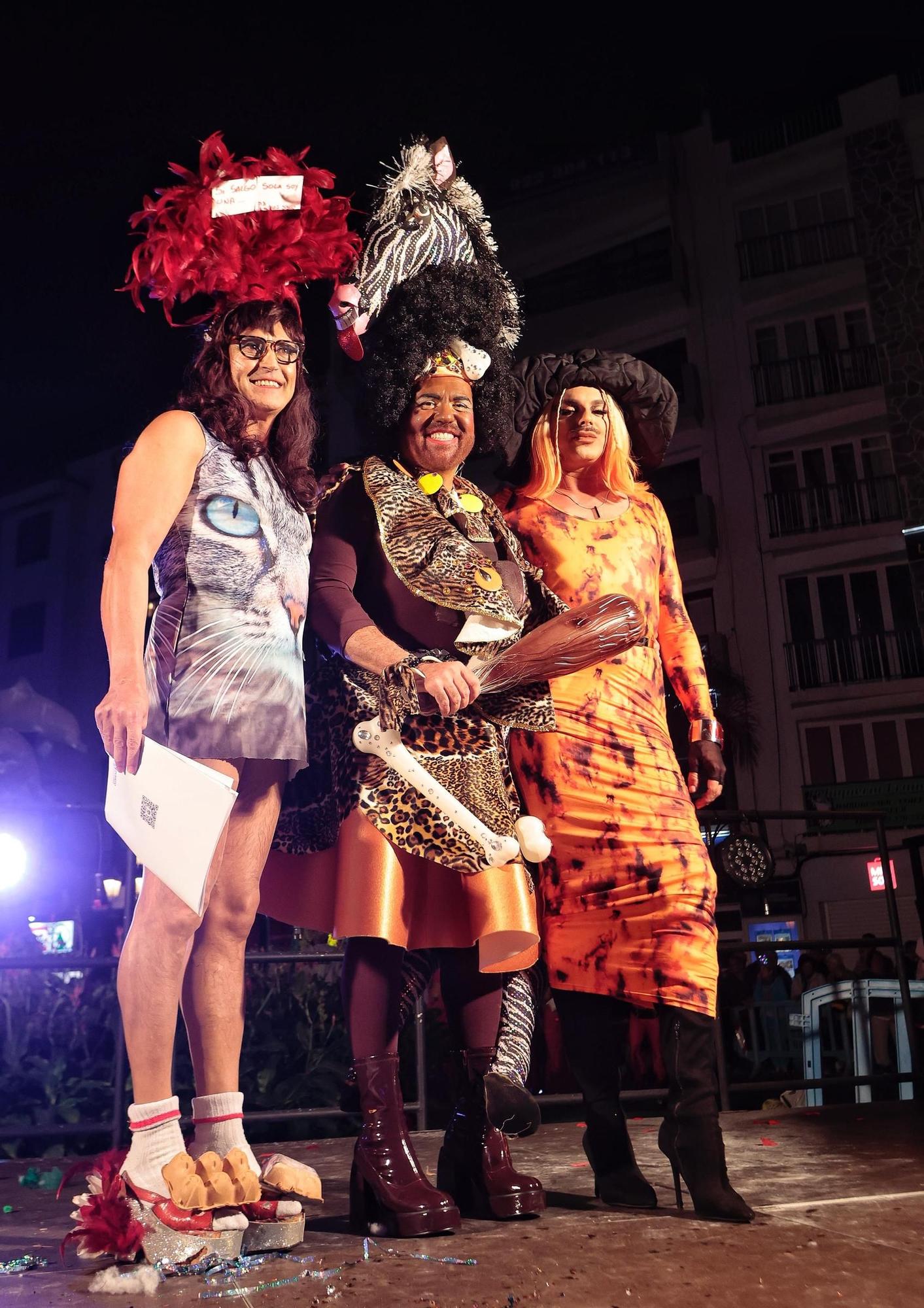 Mascarita Ponte el Tacón, en Puerto de la Cruz