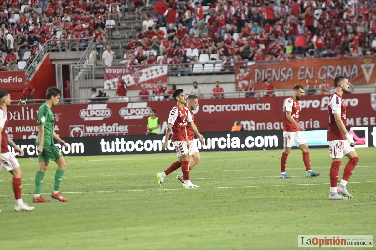 Así fue el encuentro del play off del Real Murcia y el Nástic en la lucha por el ascenso