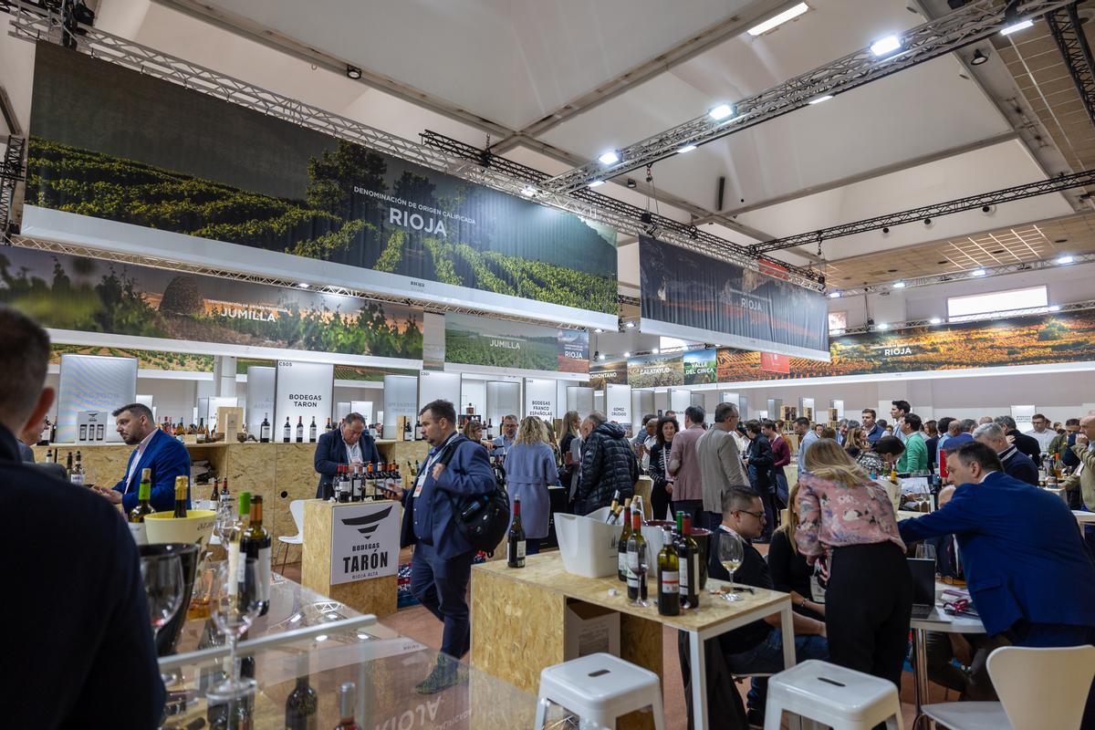 Pabellón central de la Barcelona Wine Week