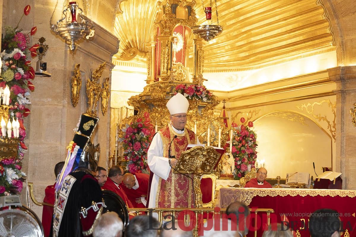 Así se ha vivido en Caravaca la clausura del Quinario de la Vera Cruz