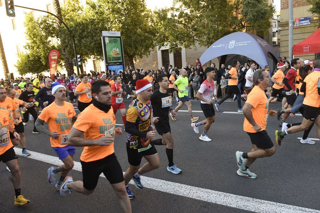 La San Silvestre 2025 en Murcia, en fotografías