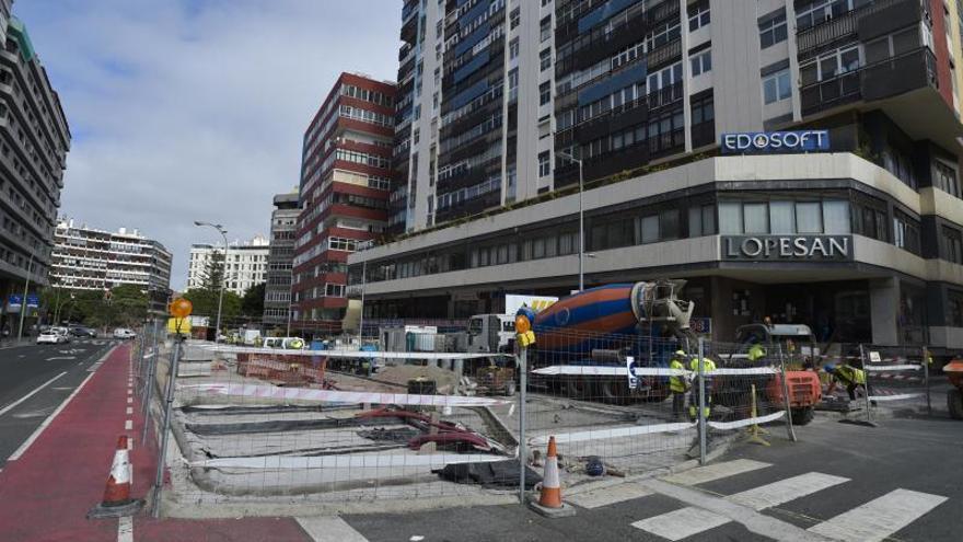 Un operario sufre un accidente laboral en las inmediaciones de Mesa y López