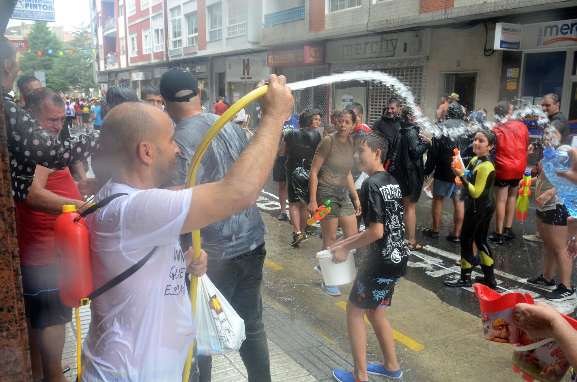 Una fiesta pasada por agua