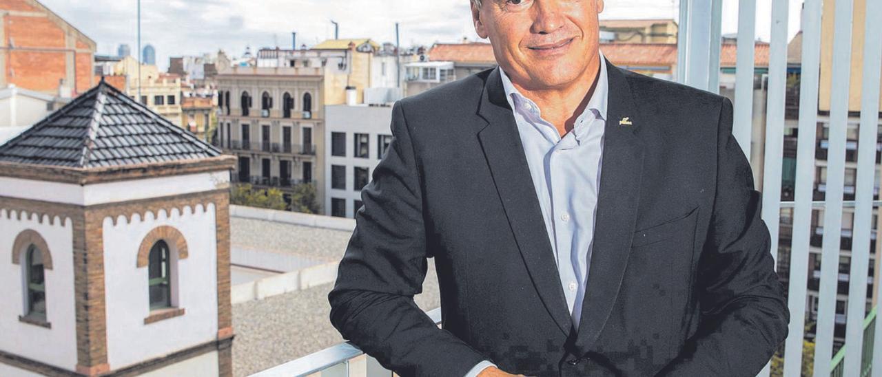 Antoni Cañete, a la seu de Pimec a Barcelona. | ZOWY VOETEN