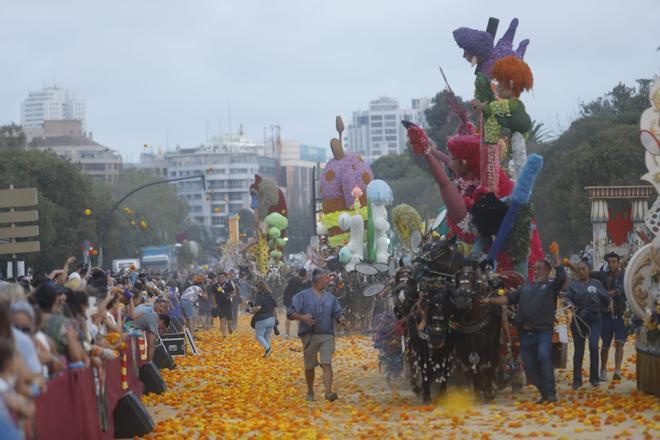 Así fue la Batalla de Flores en València 2024