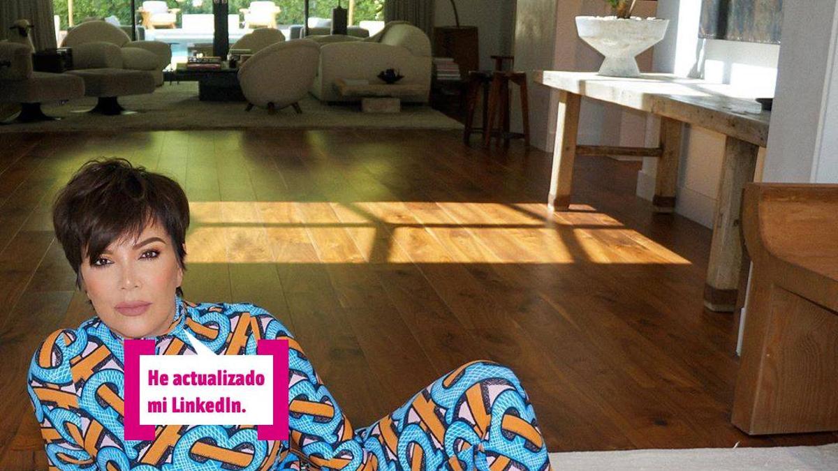 Kris Jenner ha actualizado su LinkedIn
