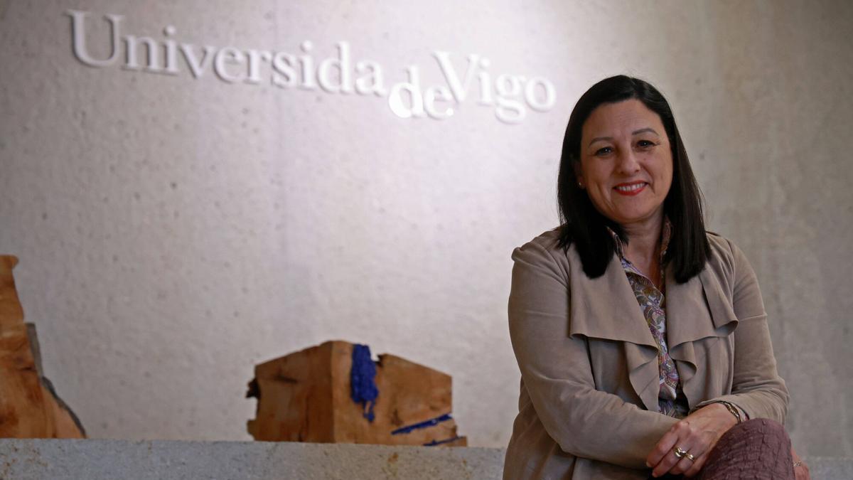 Belén Rubio, candidata á Reitoría da UVigo.