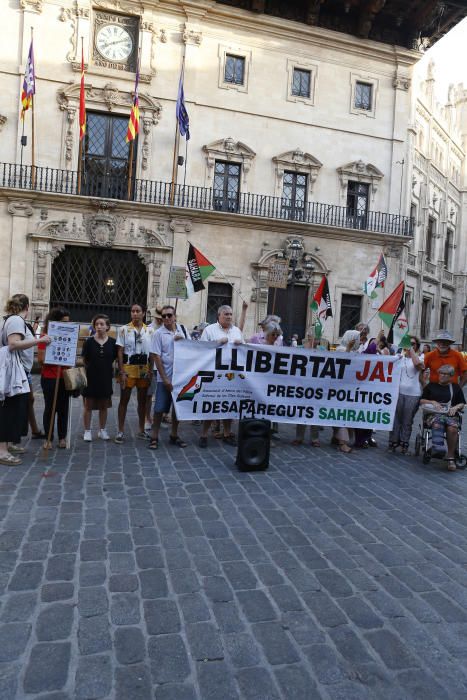 Protesta en Palma por “la brutal represión” que sufre el pueblo saharaui