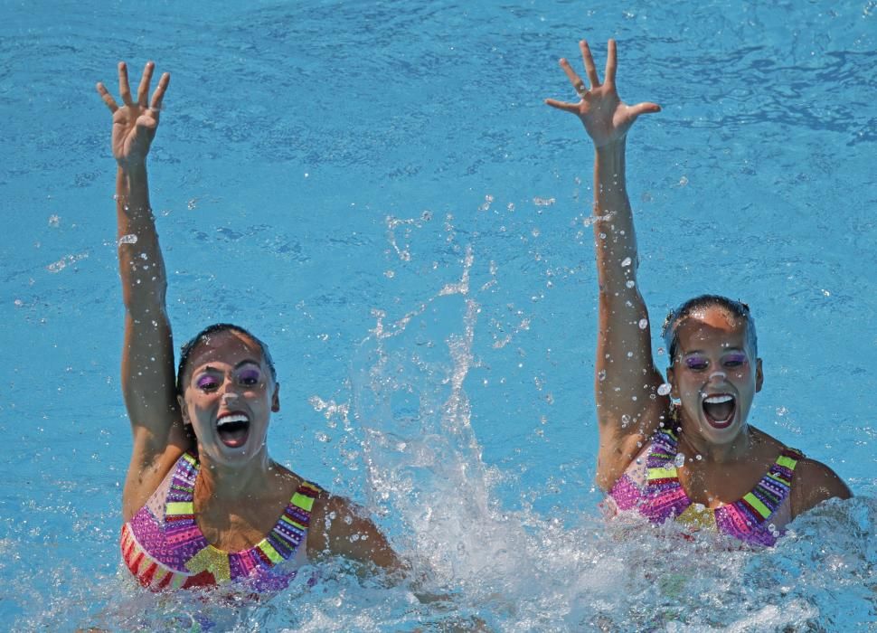 Las mejores imágenes de natación sincronizada (14/08/2016)