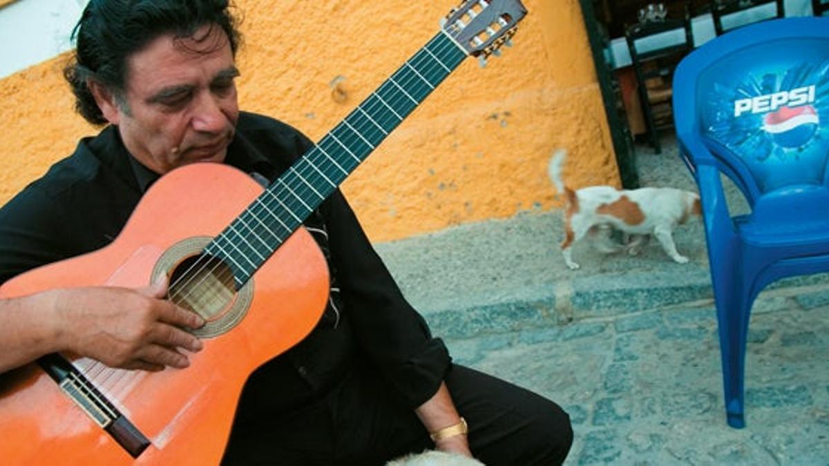 El guitarrista
flamenco Juan Parrilla