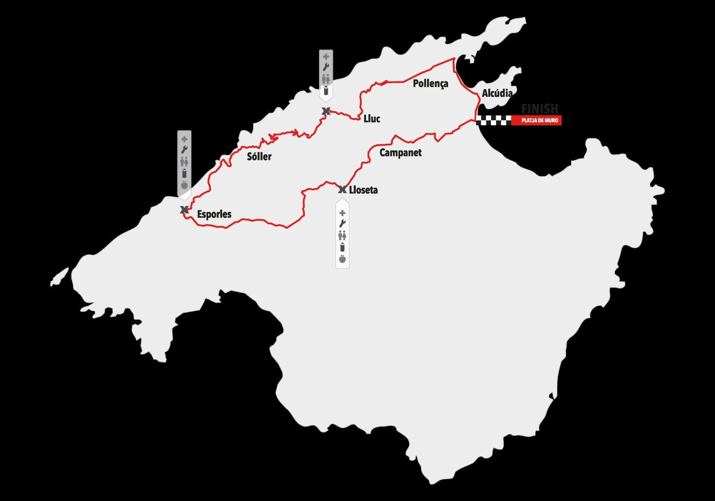 Recorrido Mallorca 167