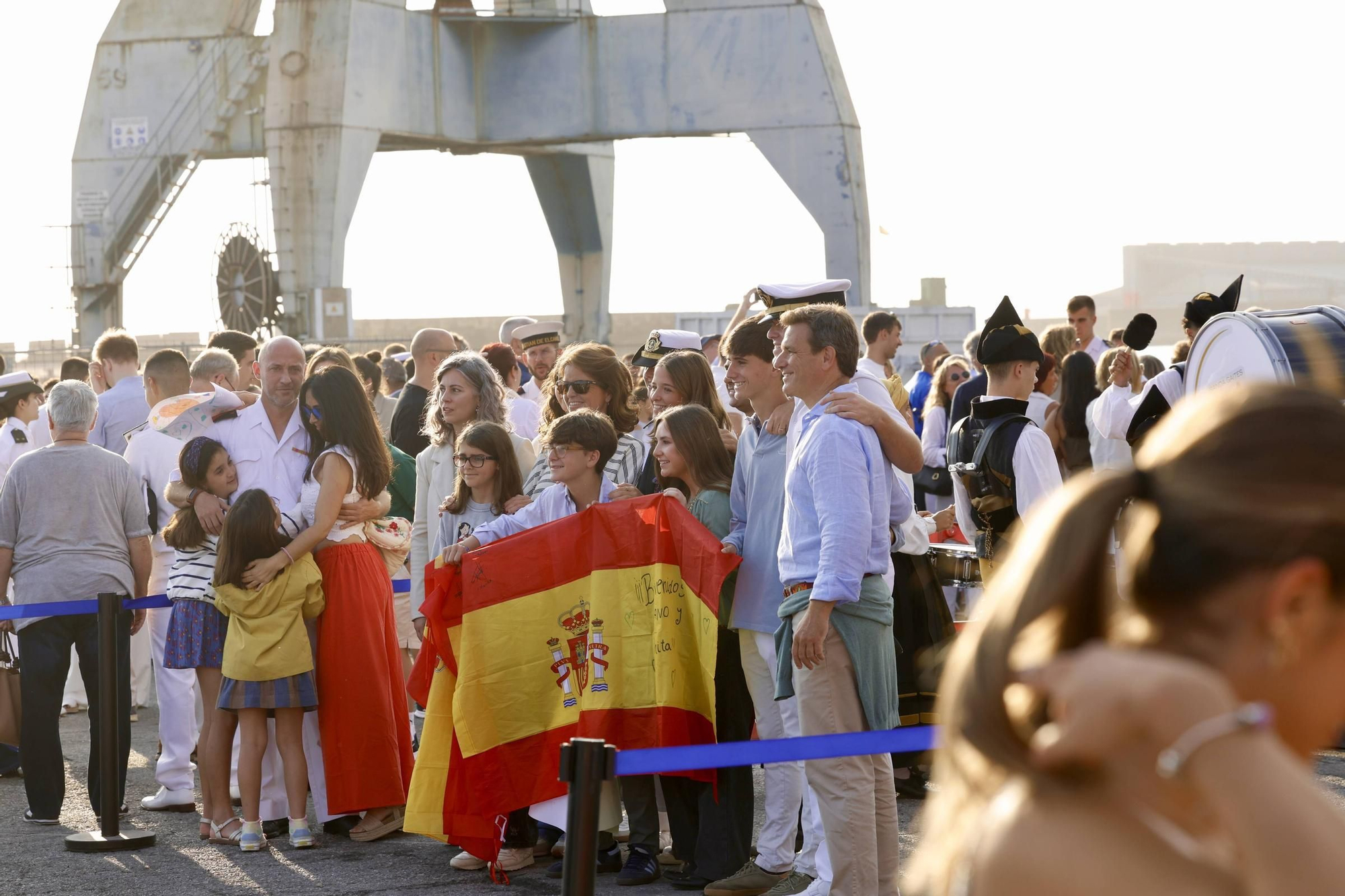 EN IMÁGENES: Así fue la llegada de la Princesa Leonor a Gijón en "Elcano"