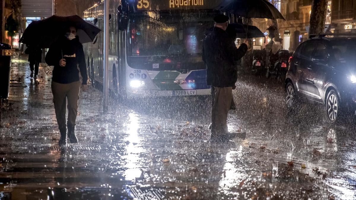 El tiempo en Mallorca: las imágenes de la DANA invernal que ha dejado lluvias de más de 52 litros