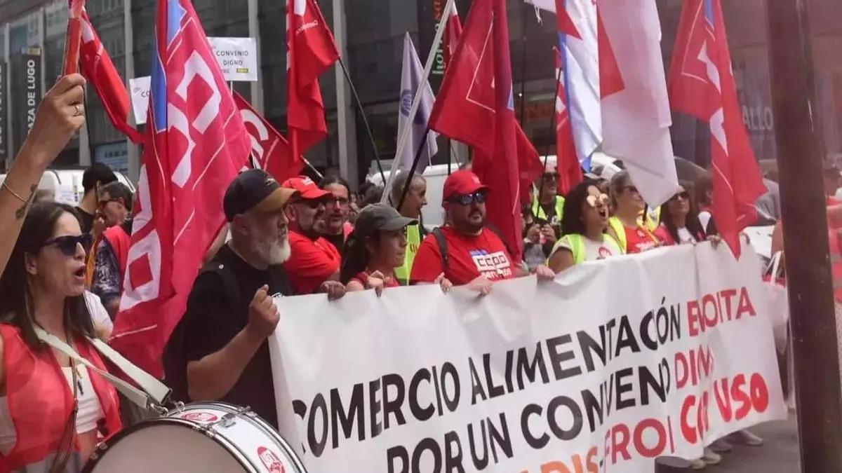 Imagen de las movilizaciones del pasado mes de junio.