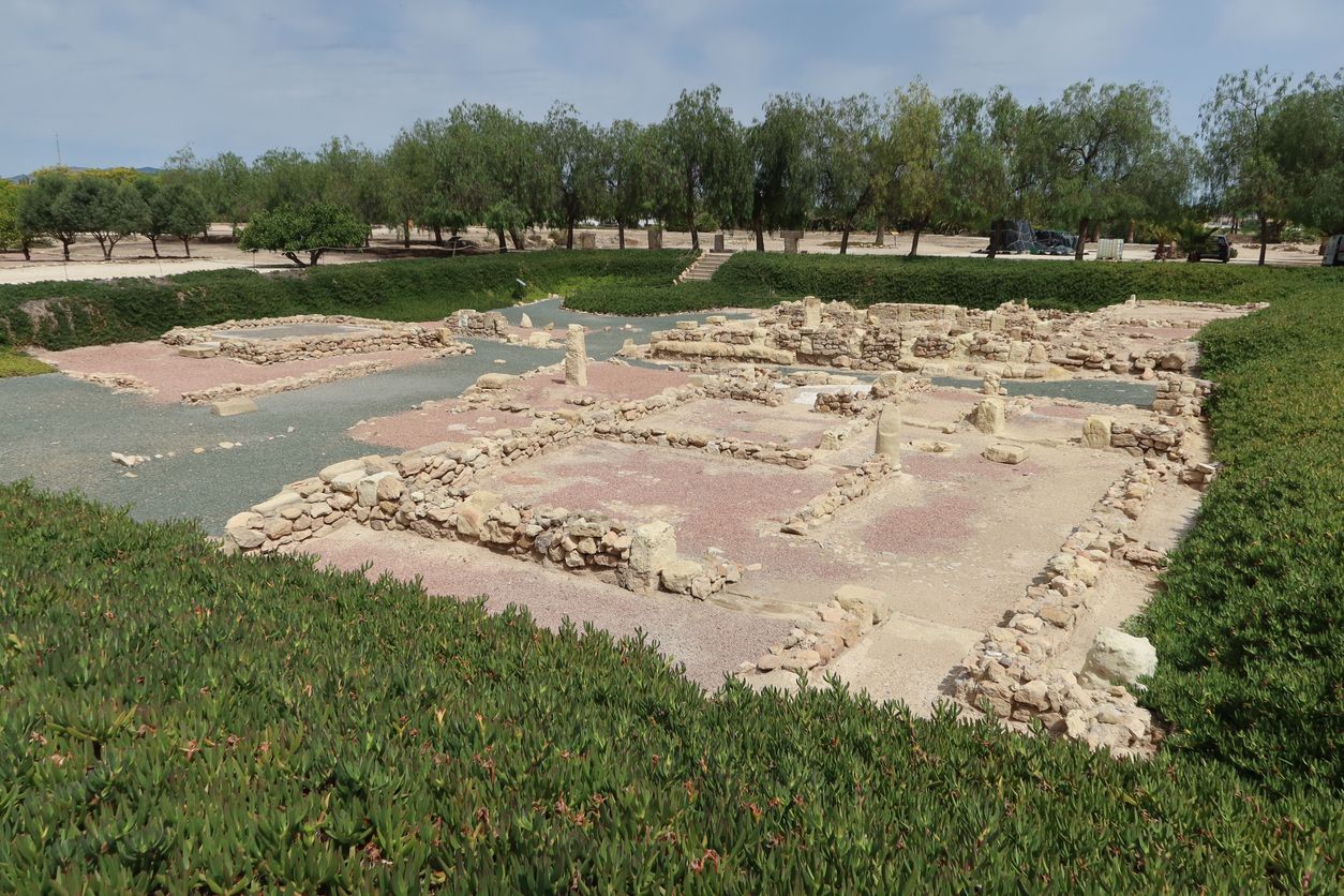 El yacimiento de La Alcudia, donde se encontró la Dama de Elche.