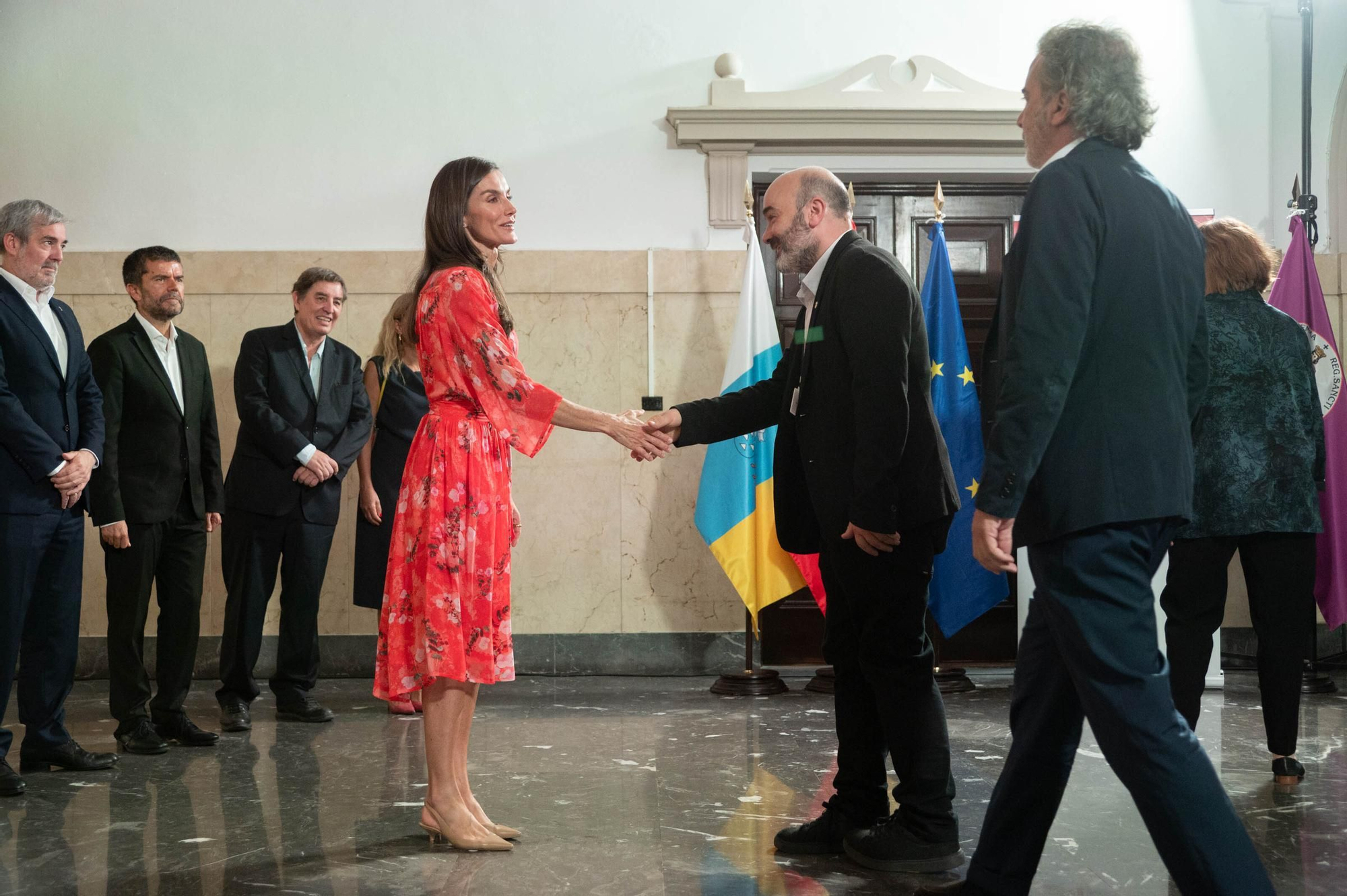 La reina Letizia preside la primera reunión del Instituto Cervantes en la ULL