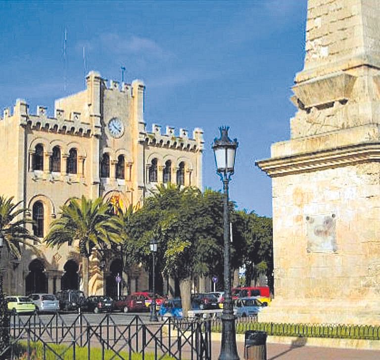 El ayuntamiento de Ciutadella