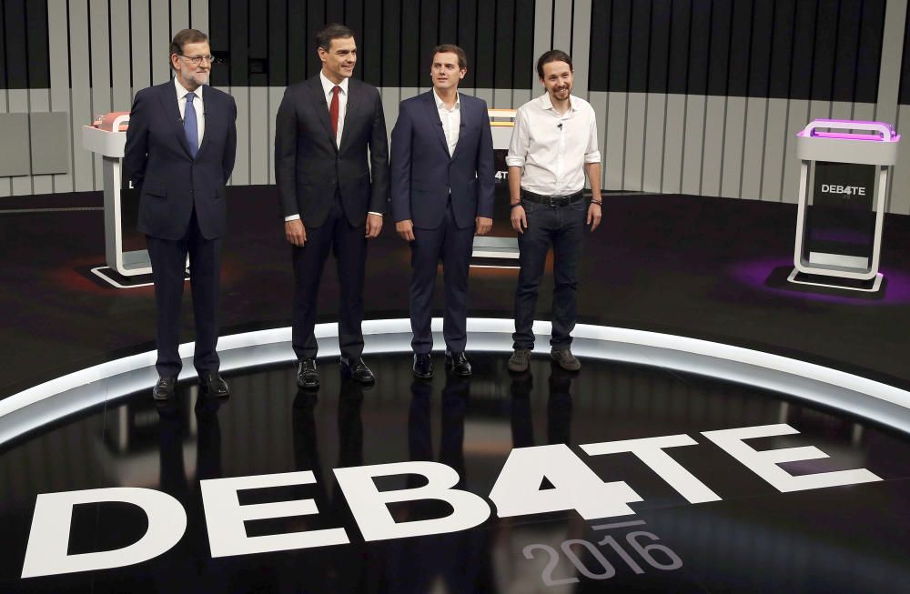 DEBATE A CUATRO EN TELEVISIÓN