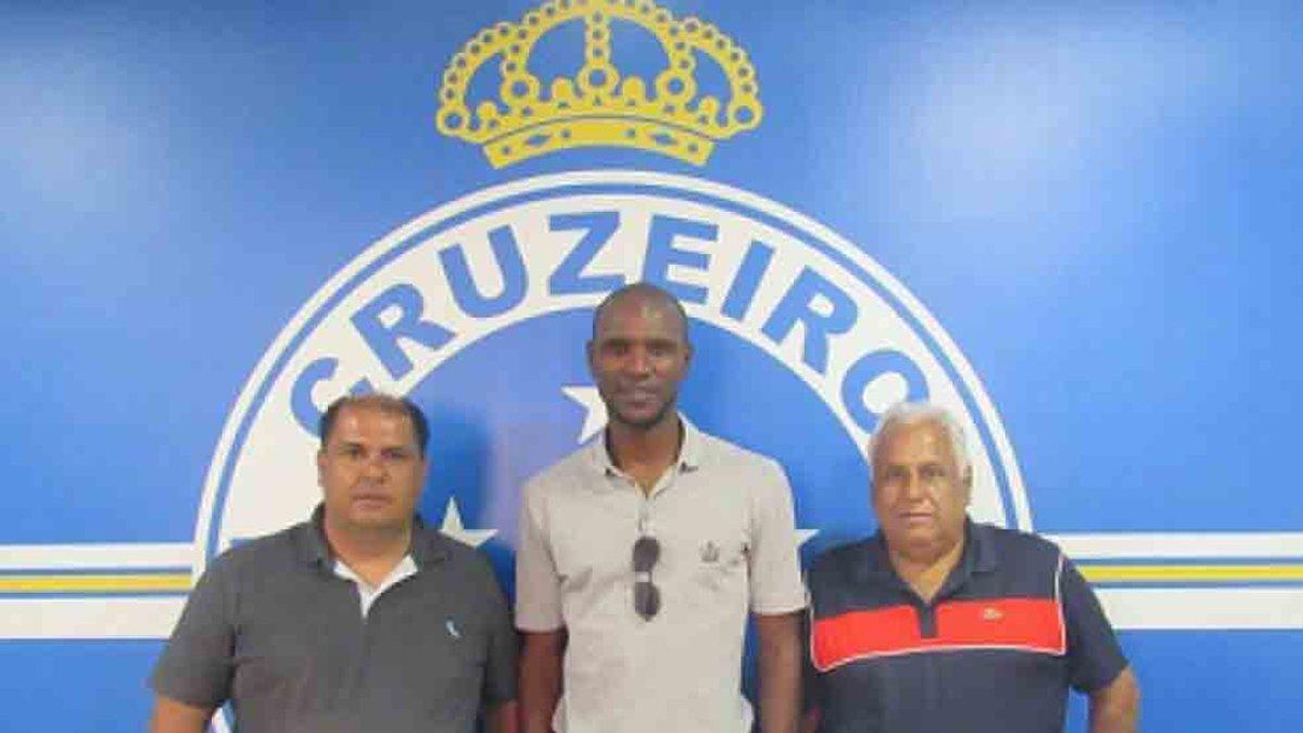 Abidal visitó las instalaciones del Cruzeiro