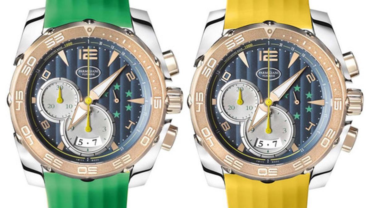 Los relojes Parmigiani conmemorativos del Mundial 2014.