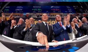 Estreno de Ferrovial en el Nasdaq