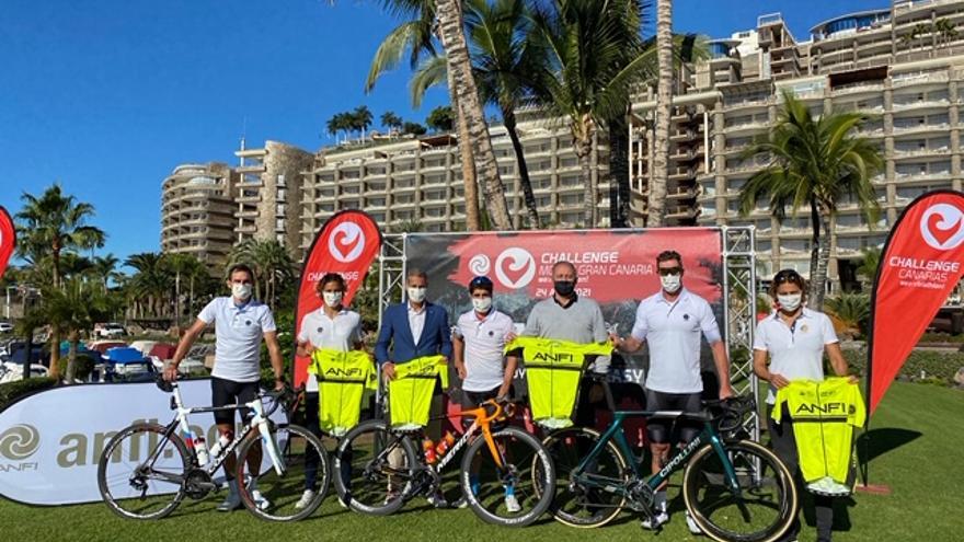 La élite mundial del ciclismo apadrina la Anfi Challenge Mogán Gran Canaria2021